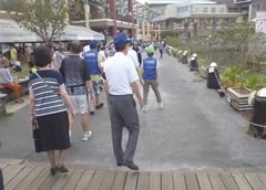 盆踊り大会・花火大会の街頭補導実施