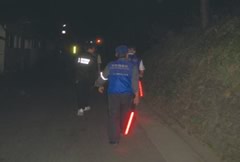 上陽町ホタル祭り 街頭補導