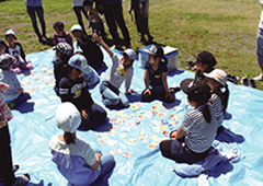 お牧山「健やかカルタ会」の実施