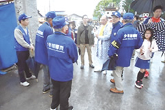 八屋祇園街頭補導活動