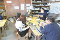 陶芸教室で立ち直り支援