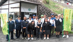 ���]�ԓ���Q�h�~���L�����y�[���̎��{