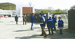 中学校卒業式に伴う警戒の実施