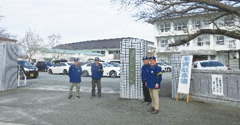 中学校卒業式に伴う特別警戒の実施