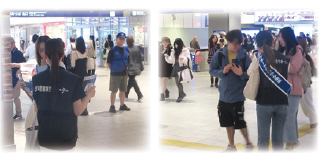 ��ԃ}�i�[����L�����y�[������